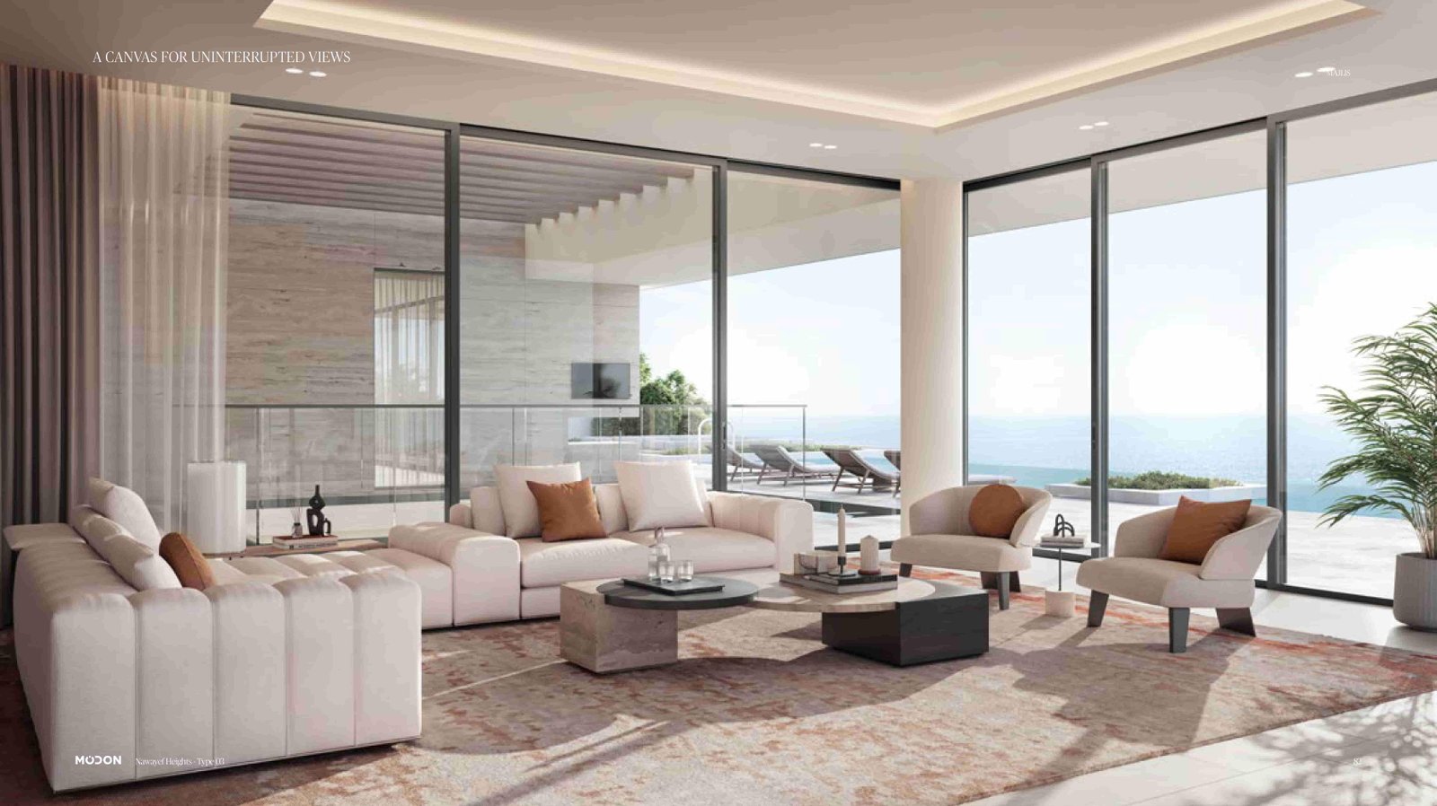 Outdoor wellness and leisure facilities at Nawayef West Hills Abu Dhabi with cycling tracks and landscaped parks